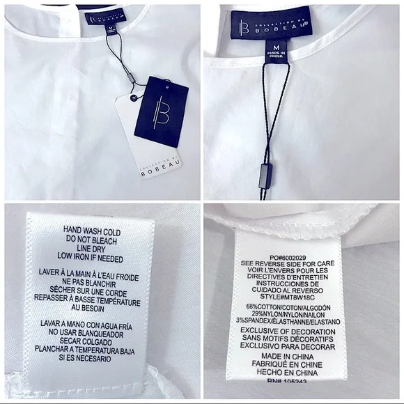 Collection by Bobeau Bell Sleeve Tunic Medium - Picture 8 of 9